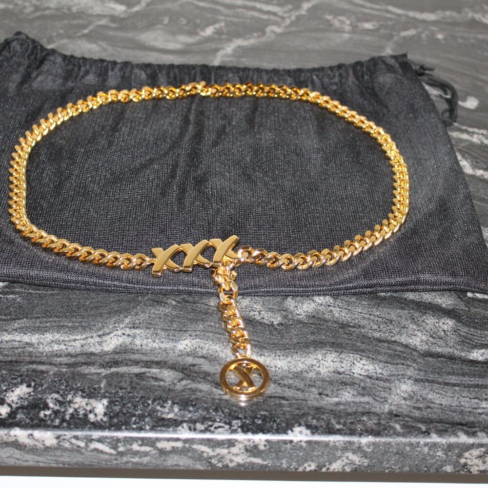 Paloma Picasso Vintage Gold Chain Belt